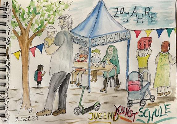 Jubiläumsfest der Bergkamener Jugendkunstschule