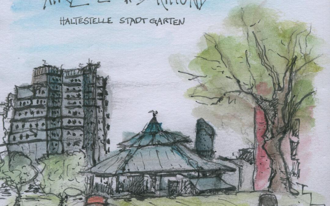 Urban Sketching Stadtgarten